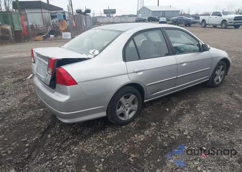 2004 Honda Civic Ex from USA, damaged, VIN 2HGES26764H560043